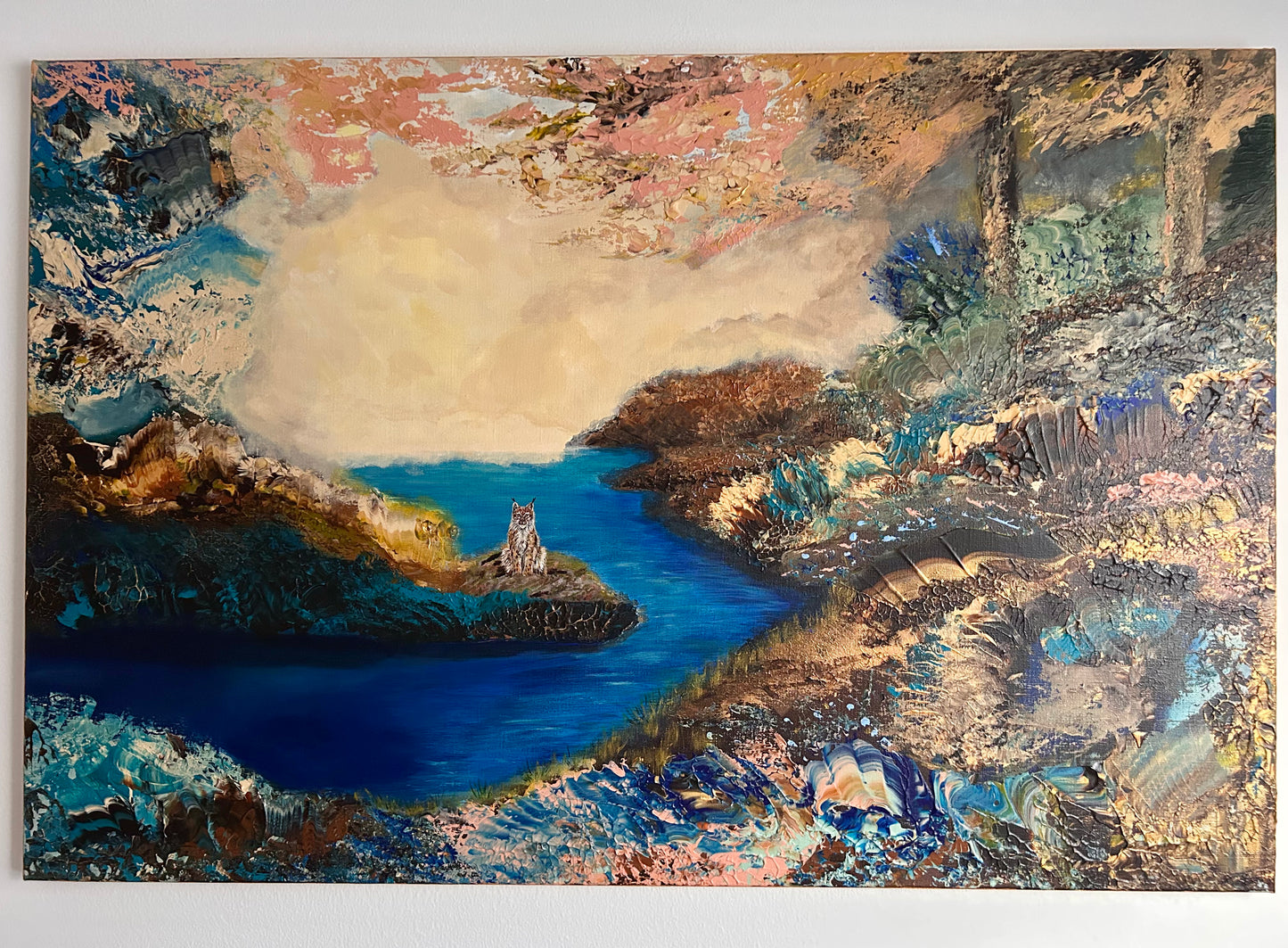 lynx finnish nature paiting design interior