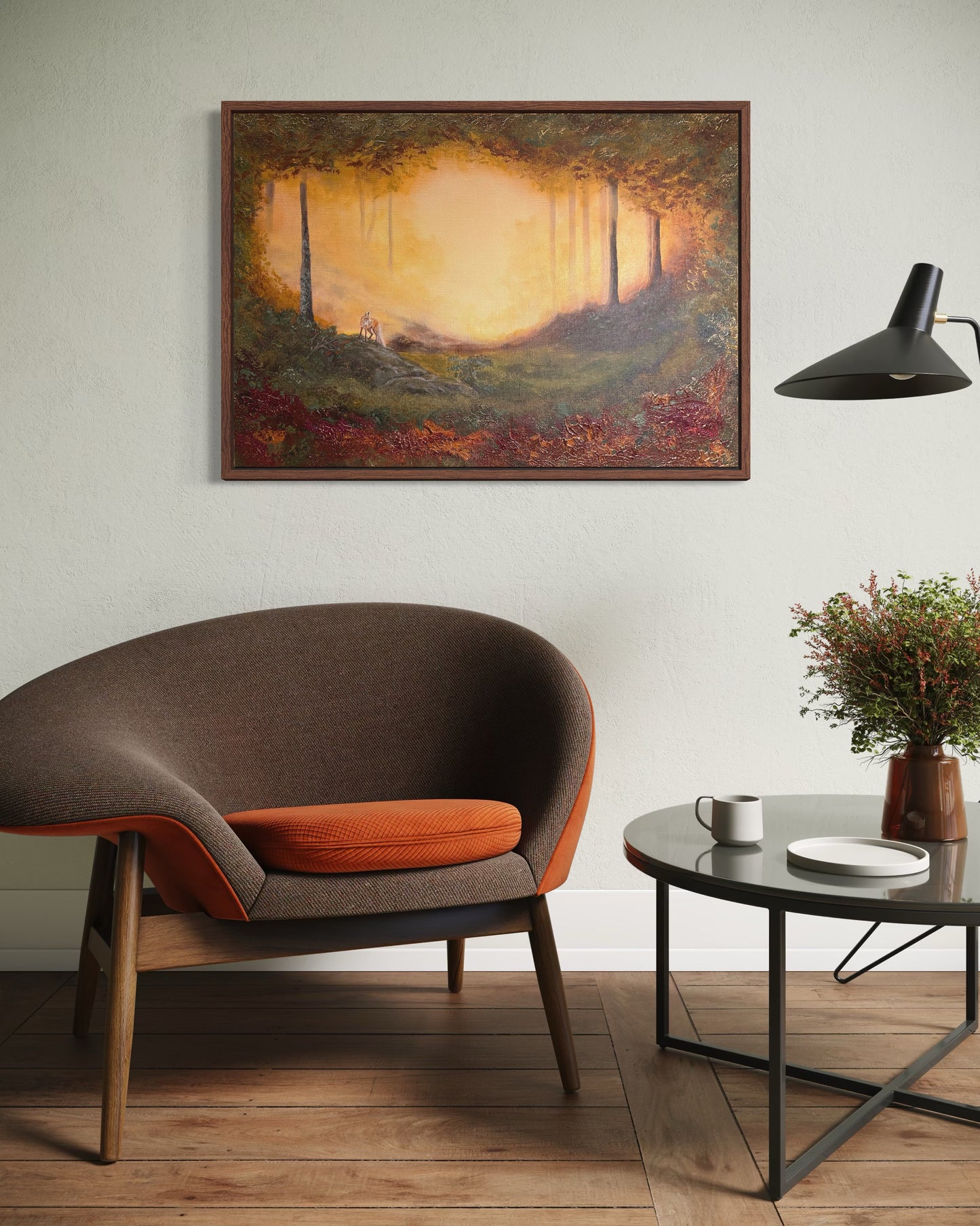 Finnish wild nature fox