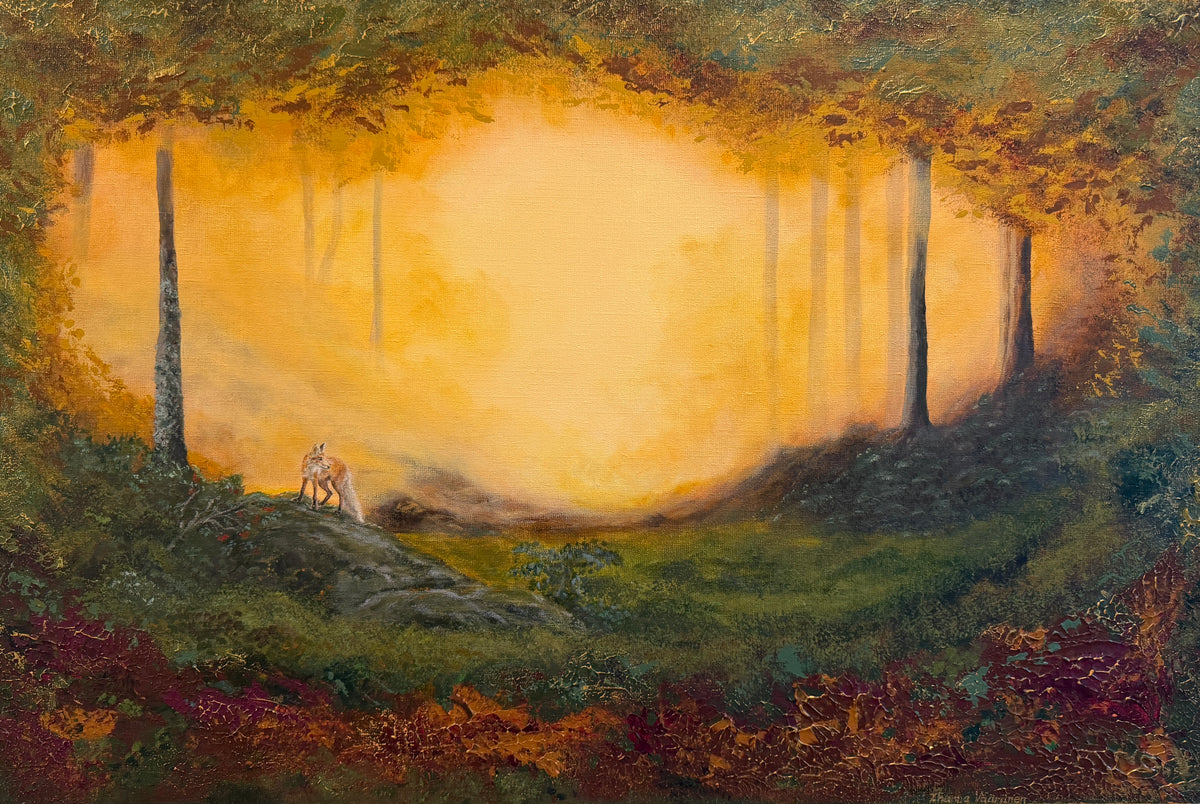 Wild Grace | 90 × 60 cm