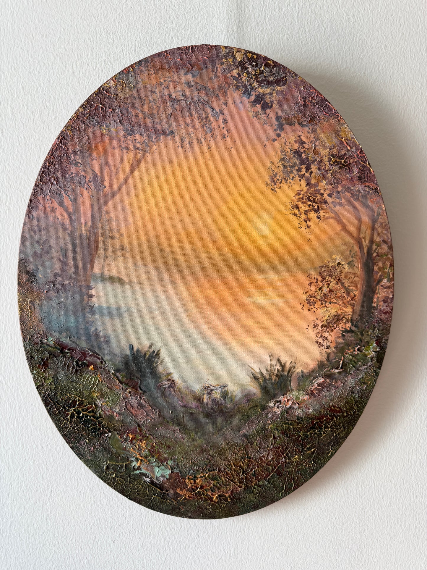 Silence With You | 40 × 50 cm