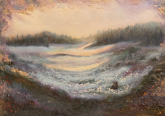 Journey to Silence | 70 × 50 cm