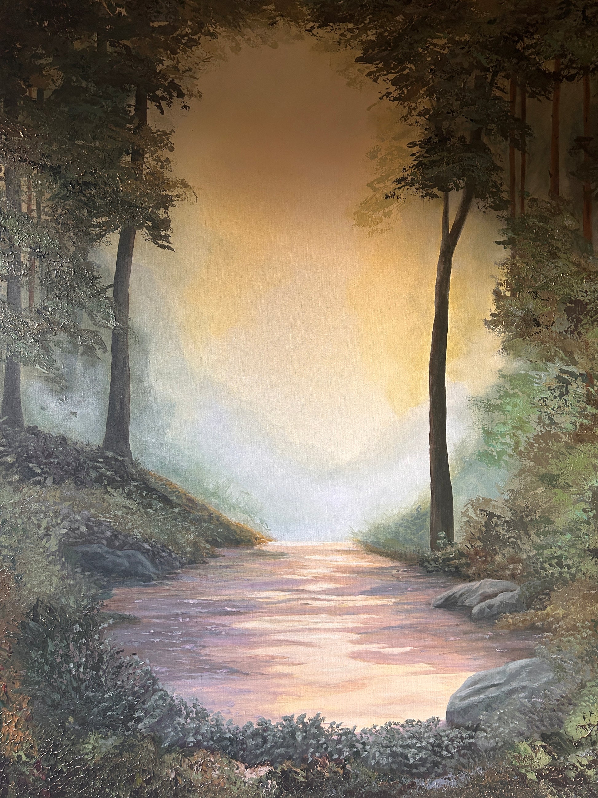 Forest light, forest embrace