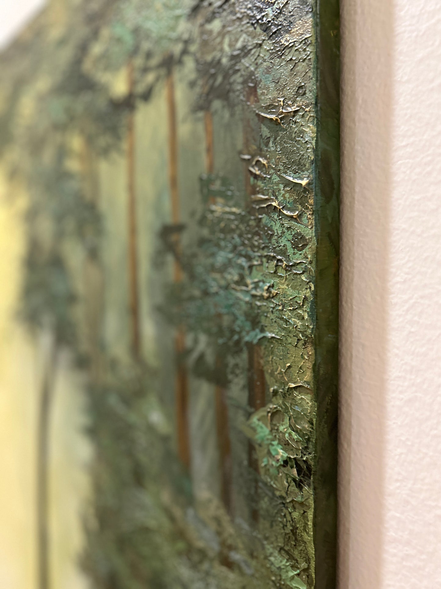 Forest texture painting