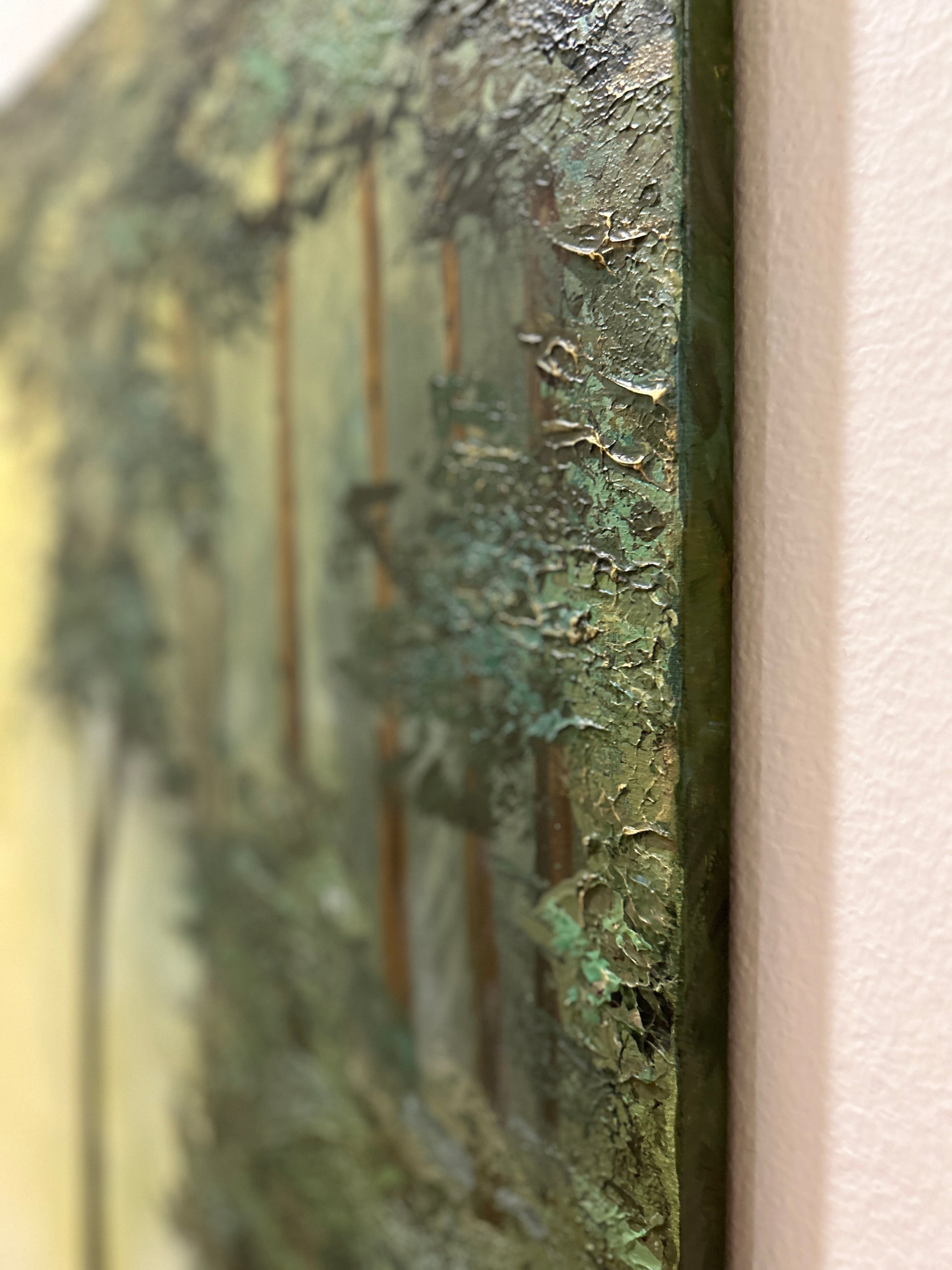 Forest texture painting