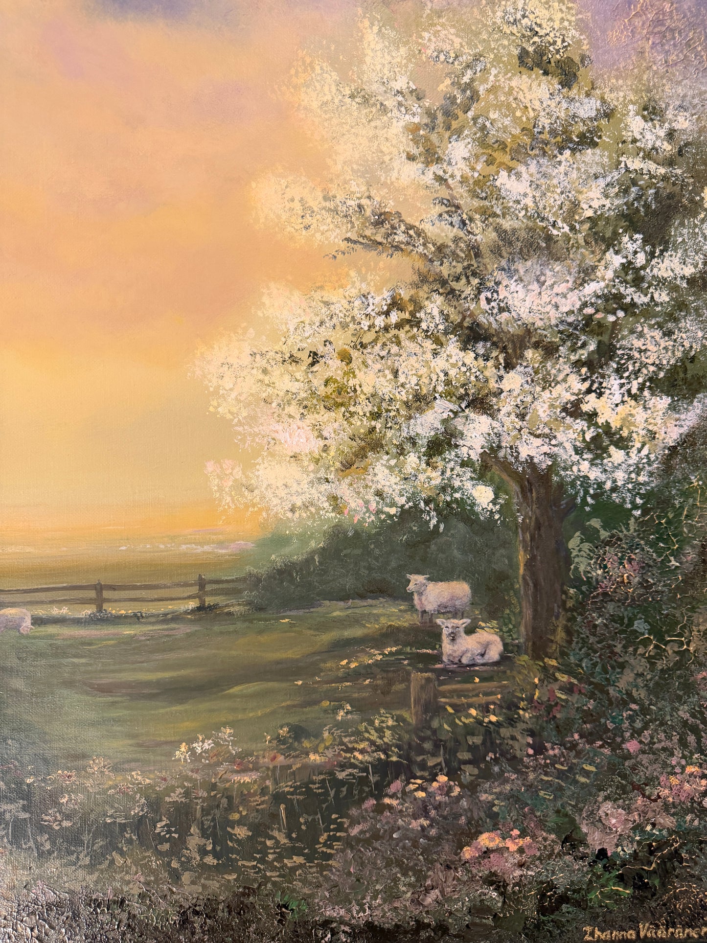 Siellä Missä Kesä Asui | 80 × 65 cm | Näyttely
