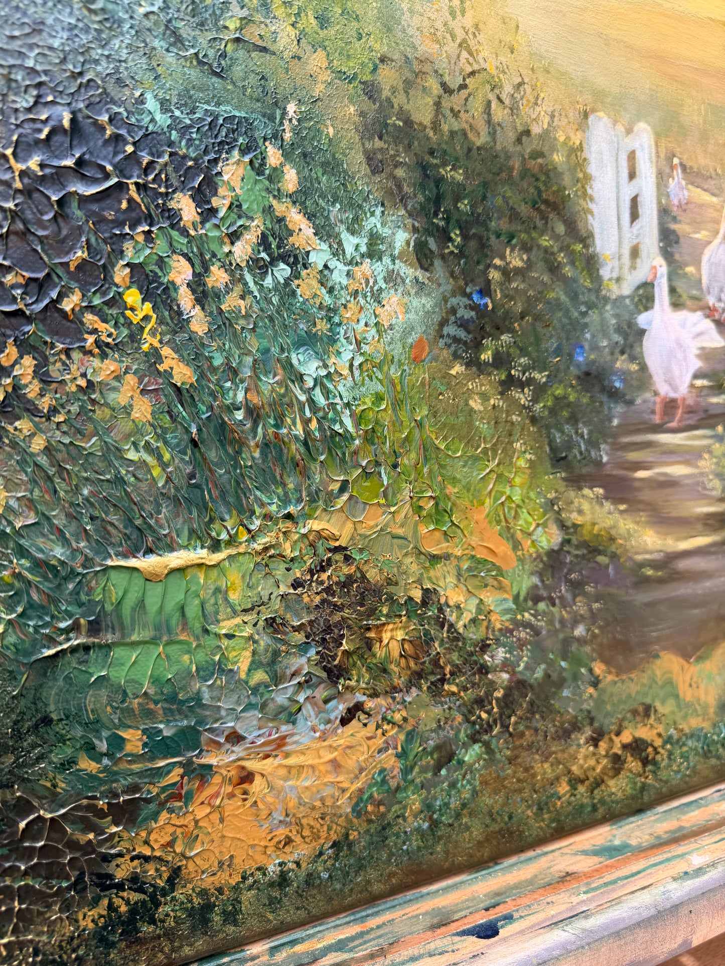 Kotiinpaluu | 73 × 60 cm | Alkuperäinen maalaus