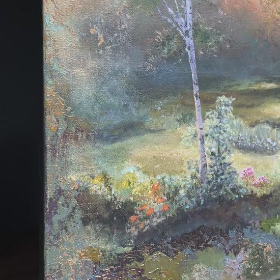 video of painting Forest Guardian