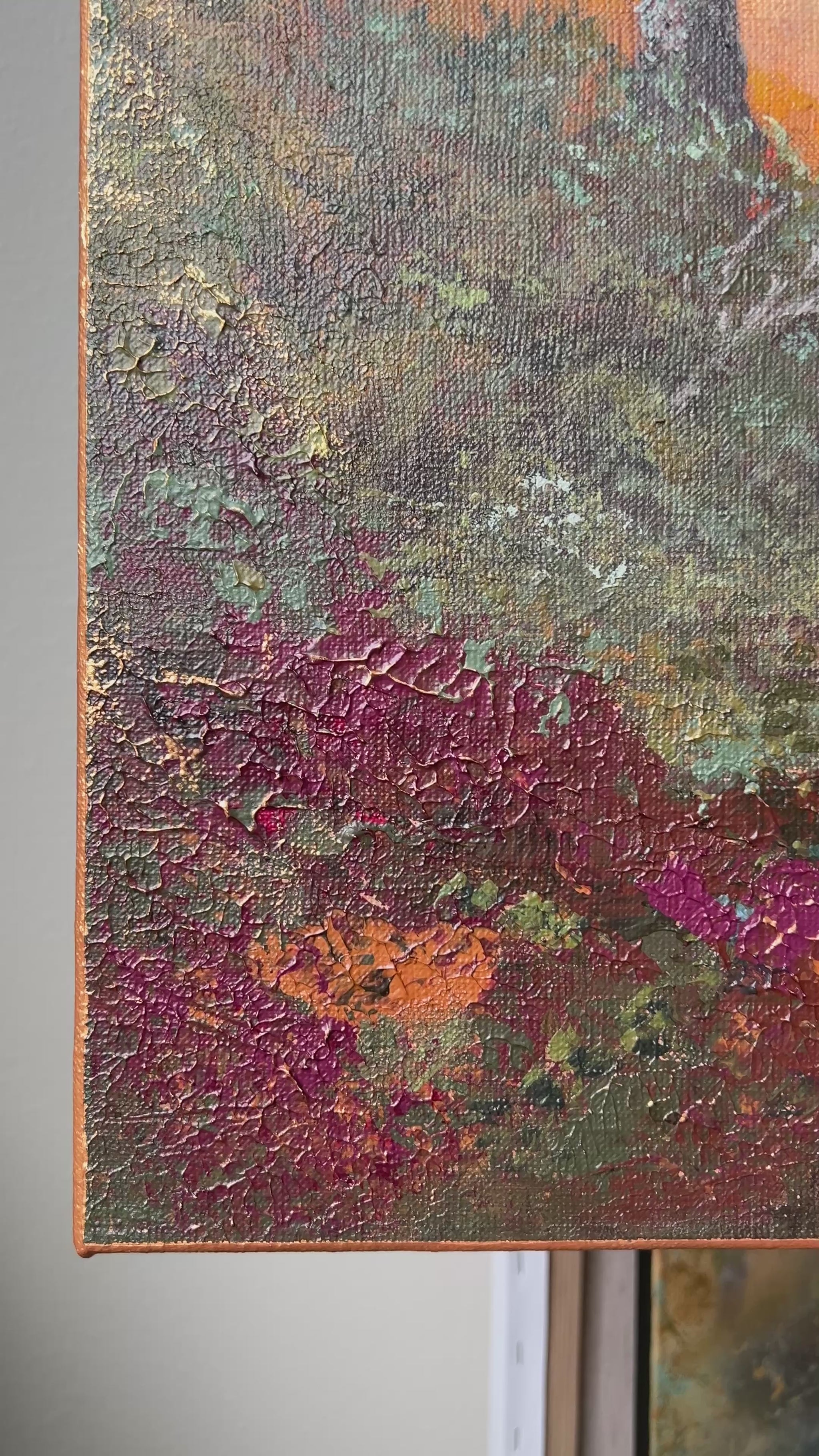 finnish forest painting fox