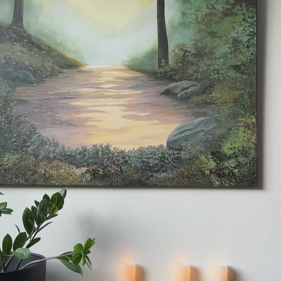 forest embrace painting video