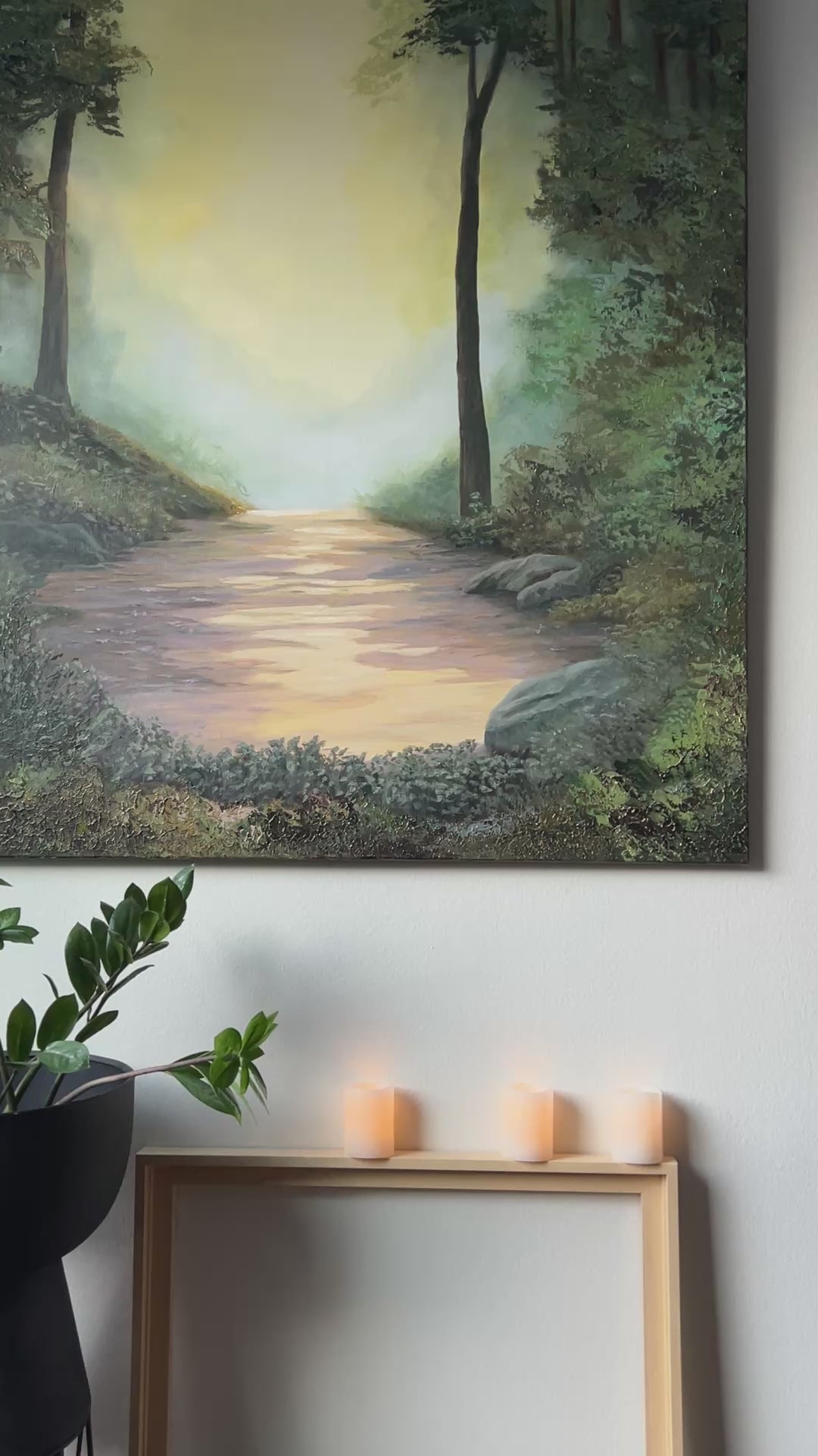 forest embrace painting video